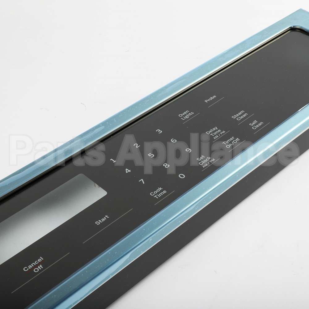 WB56X25733 GE Control Panel Glass Asm