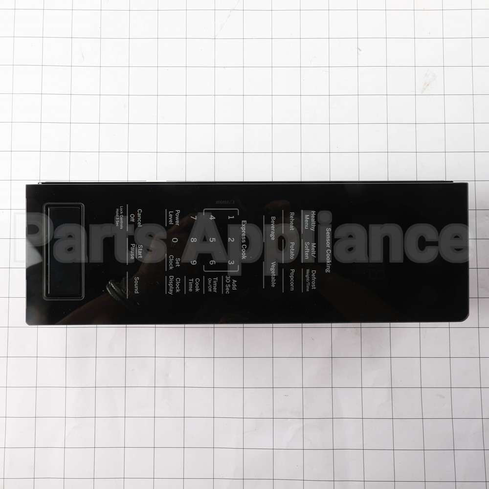 WB56X34986 GE Black Control Panel Asm
