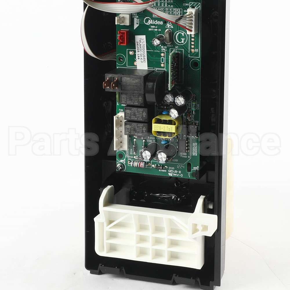WB56X34986 GE Black Control Panel Asm