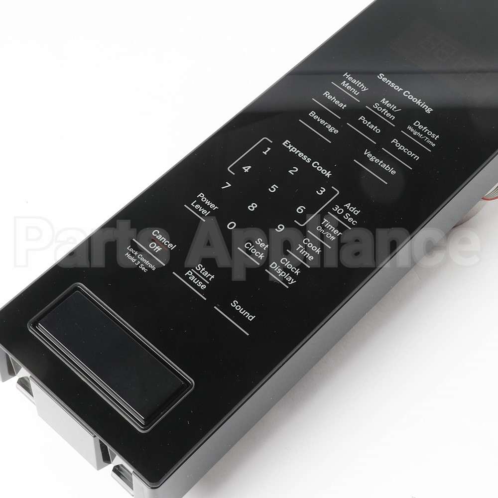 WB56X34986 GE Black Control Panel Asm