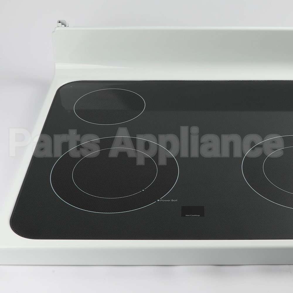 WB62X26651 GE Rangetop Glass Asm (Wh)