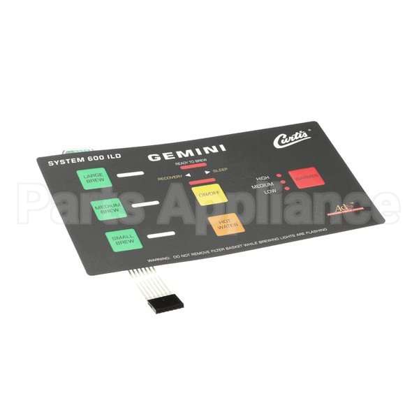 WC-39235 Compatible Curtis Membrane Contrl Panel Curtis G