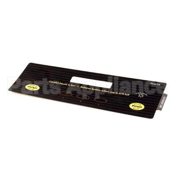 WC-39350-01 Compatible Curtis Label, Ucm Panel Pcgt4 Curtis