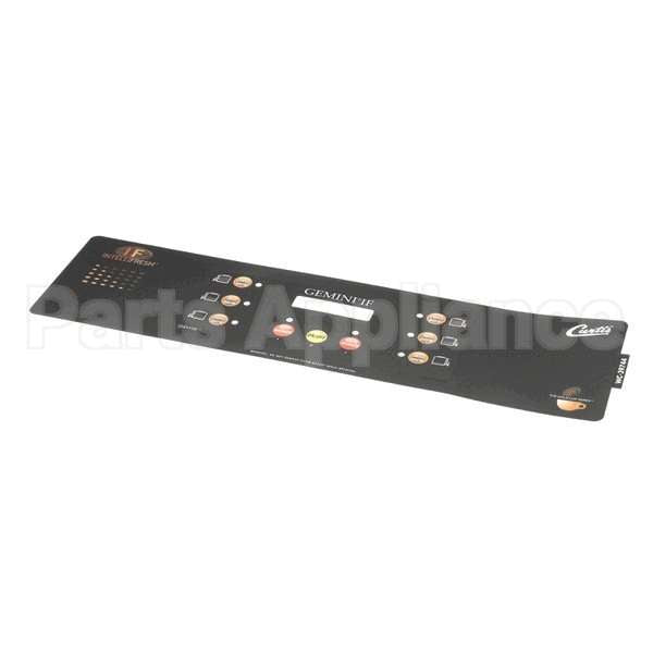 WC-39744 Compatible Curtis Label, Ucm Overlay Dual Twin 3