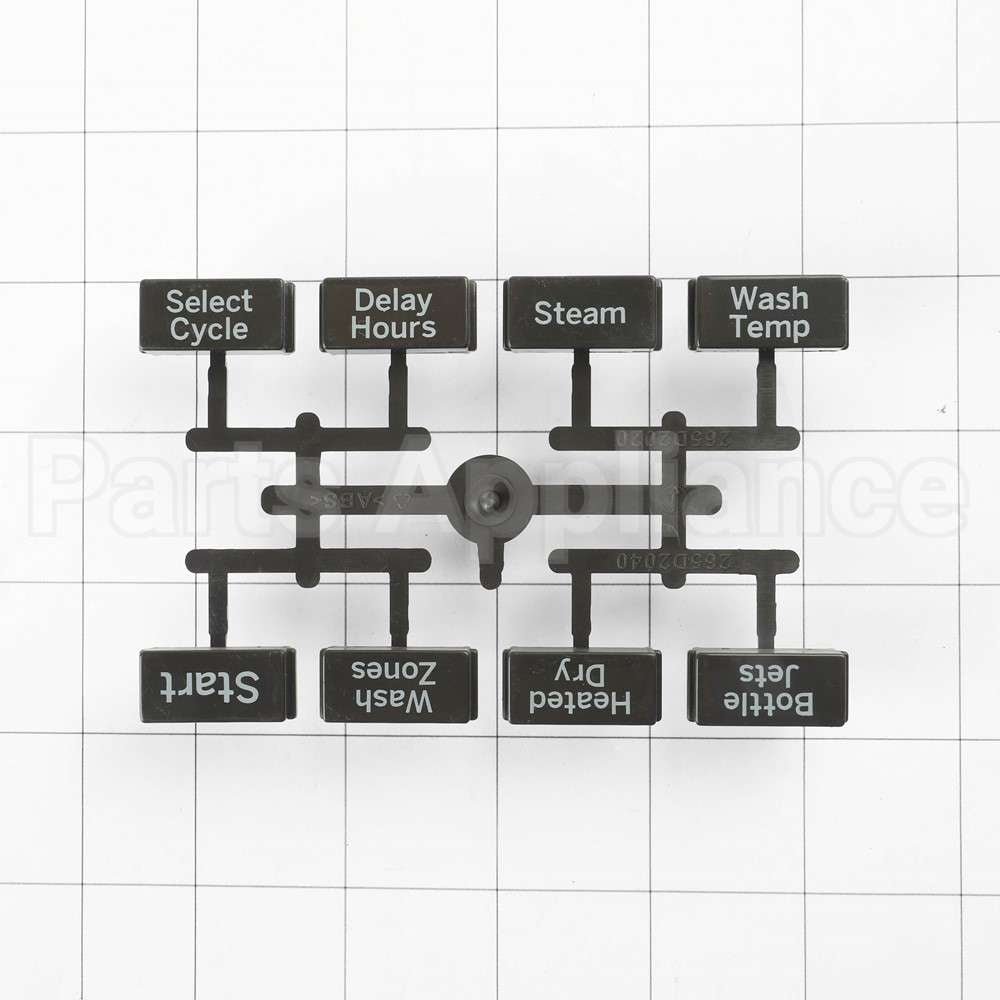 WD09X22799 GE Dishwasher Button & Graphics