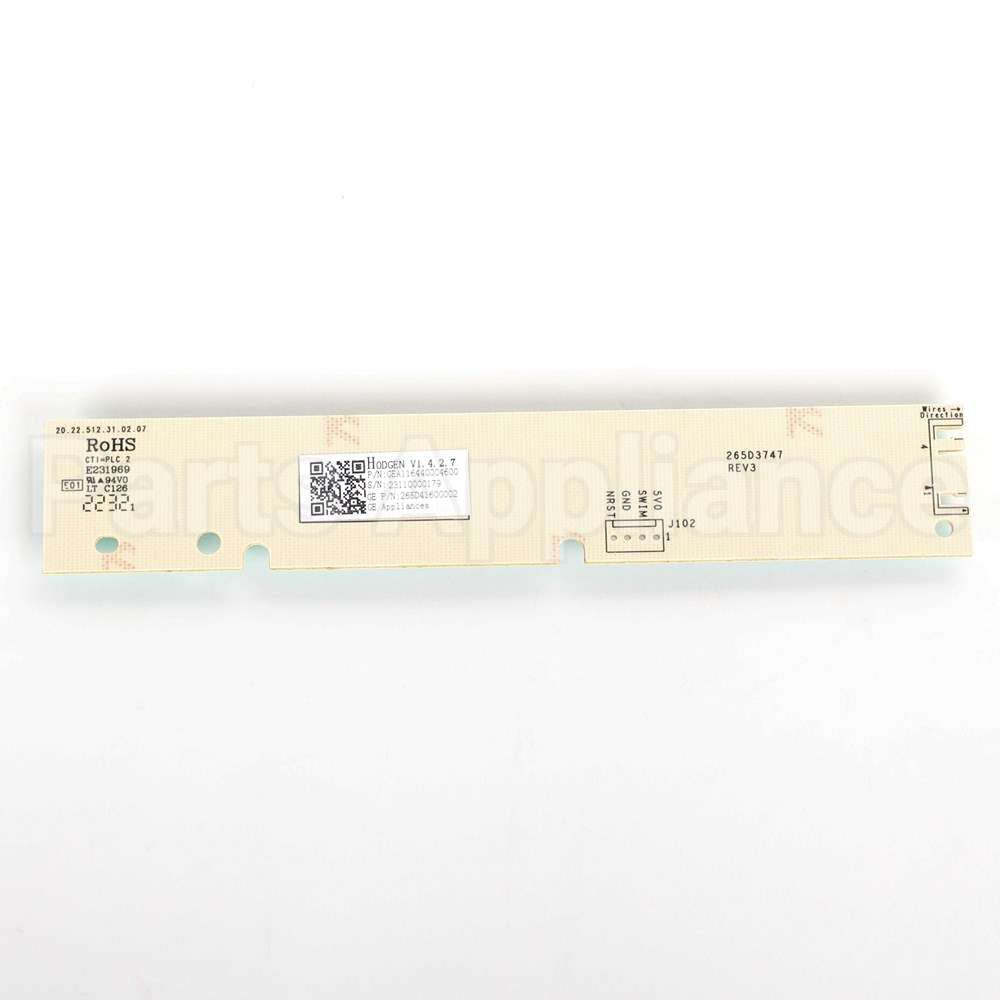WD21X27144 GE Configured Service Ui Control Board