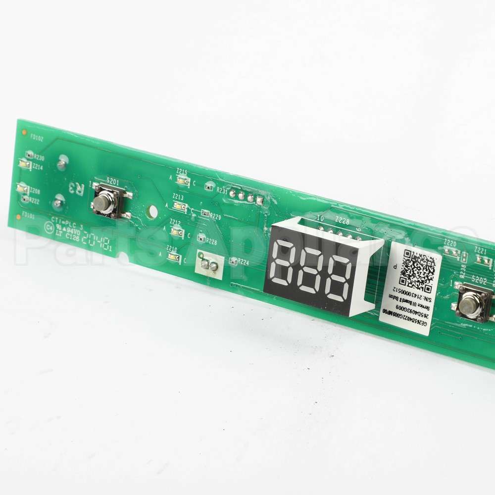 WD21X28001 GE Configured Service 8 Butons Ui Board