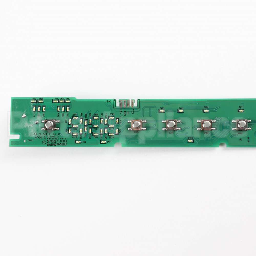 WD21X33546 GE Configured Ui Control Board