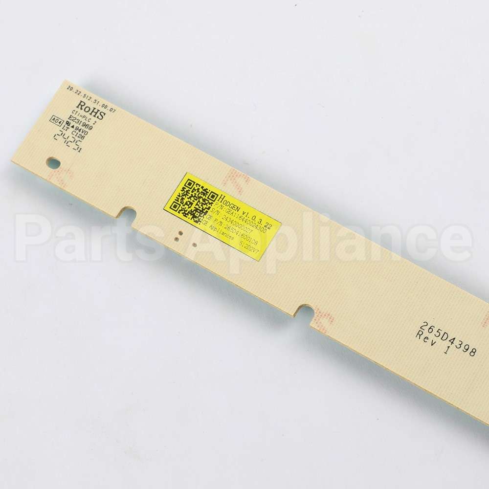 WD21X33549 GE Configured Ui Control Board