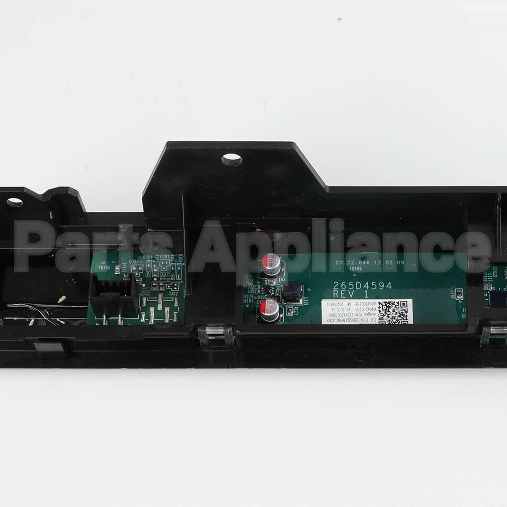 WD21X33550 GE Console Cover And Configured Ui Board