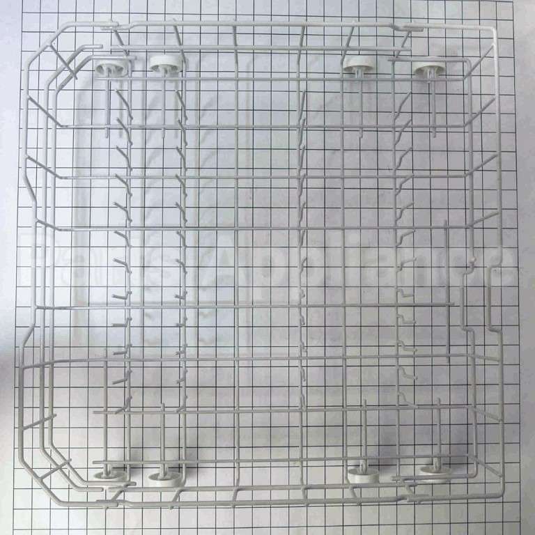WD28X10384 GE Dishwasher Lower Rack Assembly