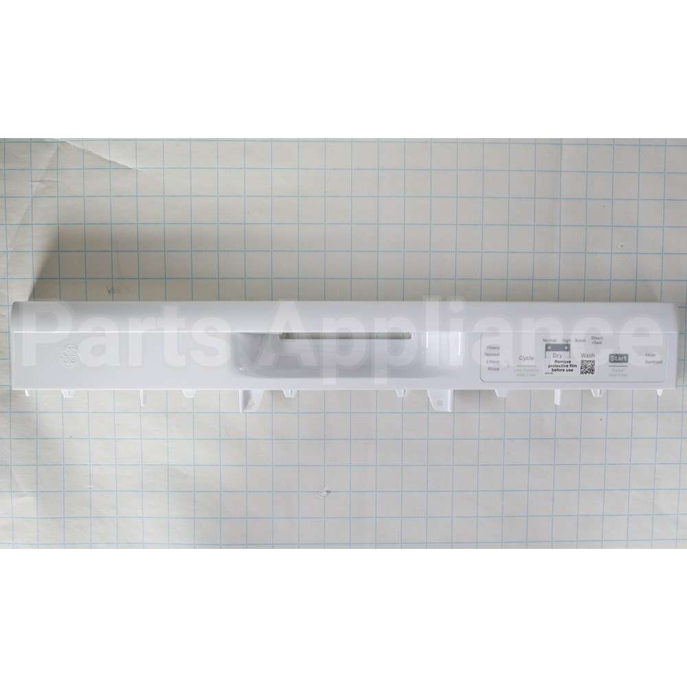 WD34X28019 GE White Control Panel Assembly