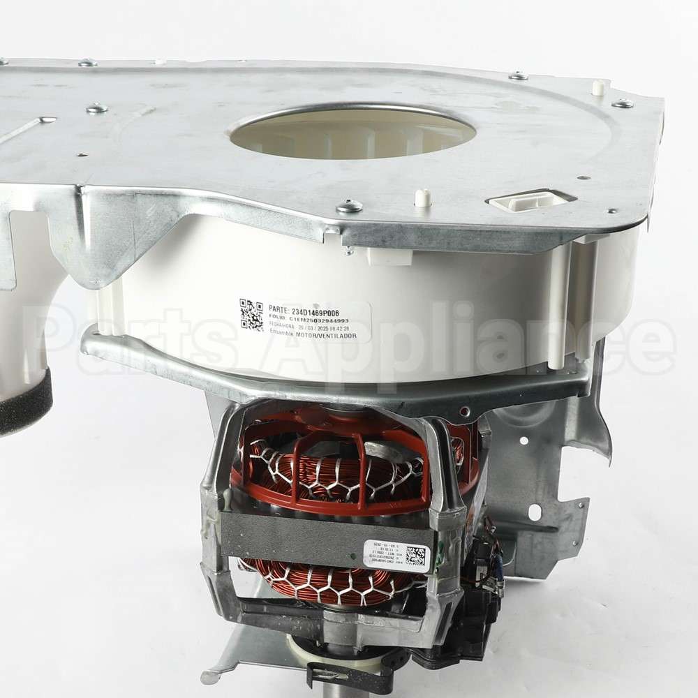 WE03X29257 GE Motor & Blower Asm
