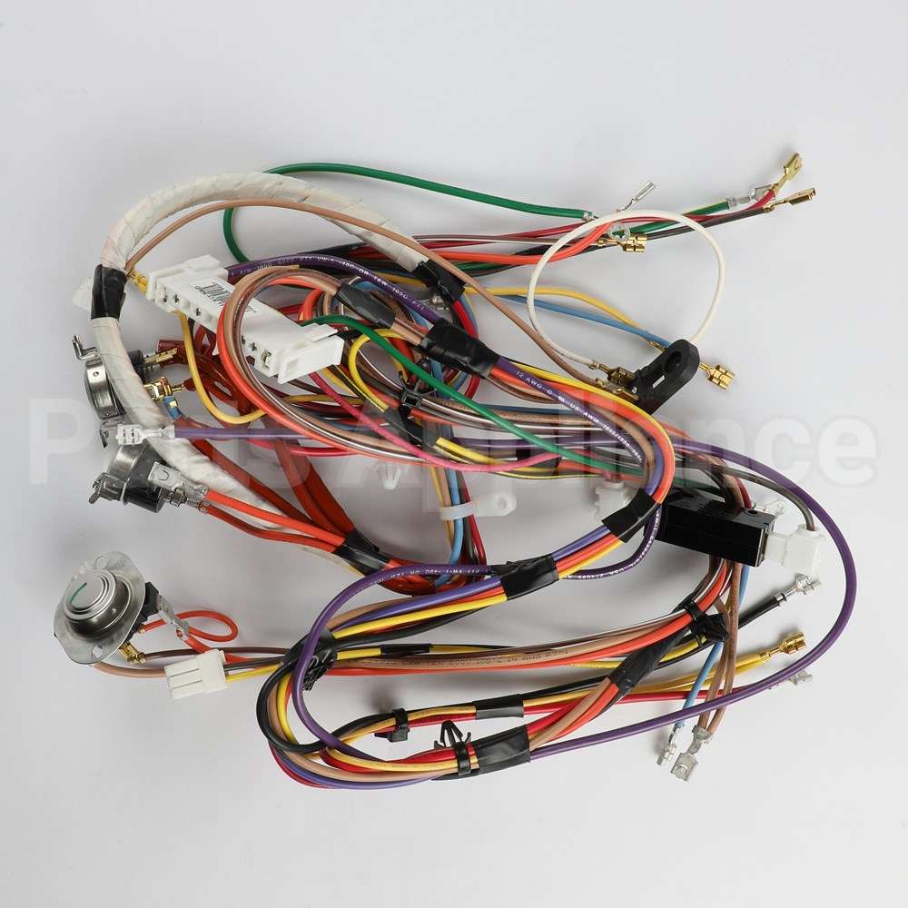 WE08X37098 GE Main Harness Electric Tl Dryer