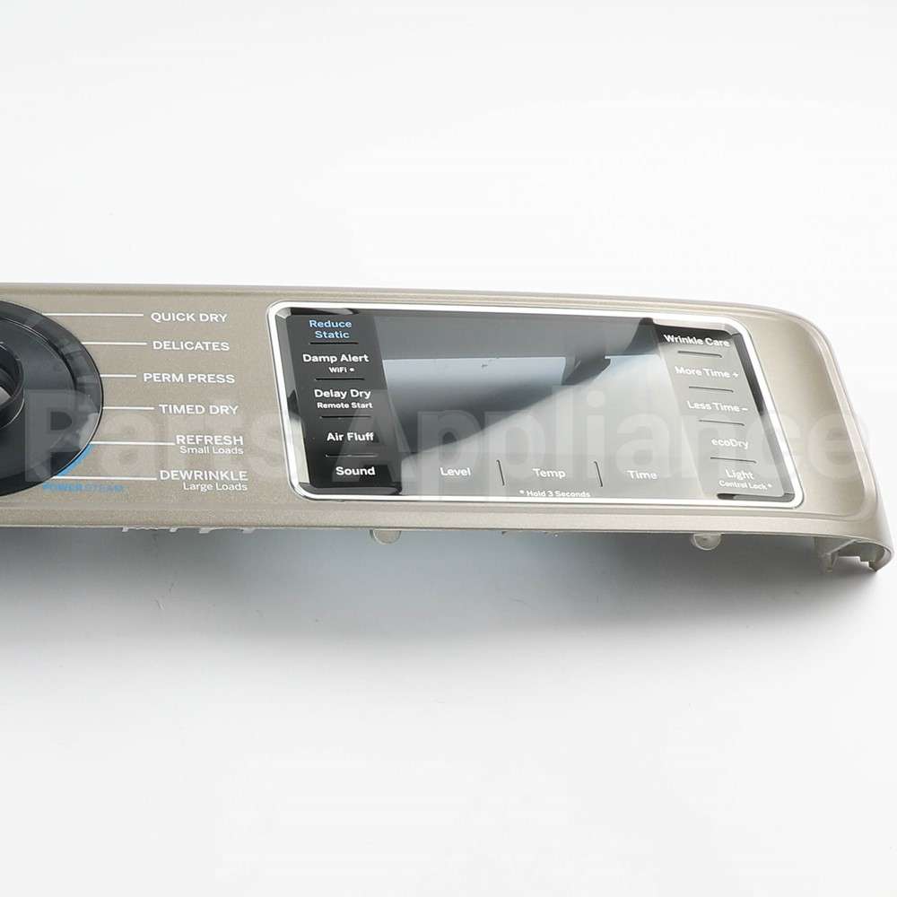 WE13X29755 GE Control Panel Satin Nickel