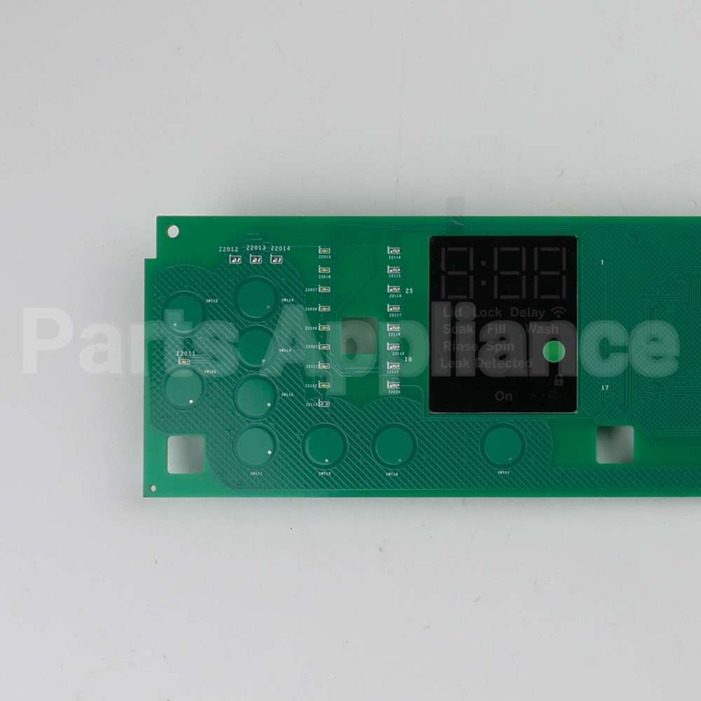 WH22X37157 GE User Interface Board Tl Washer 700/705