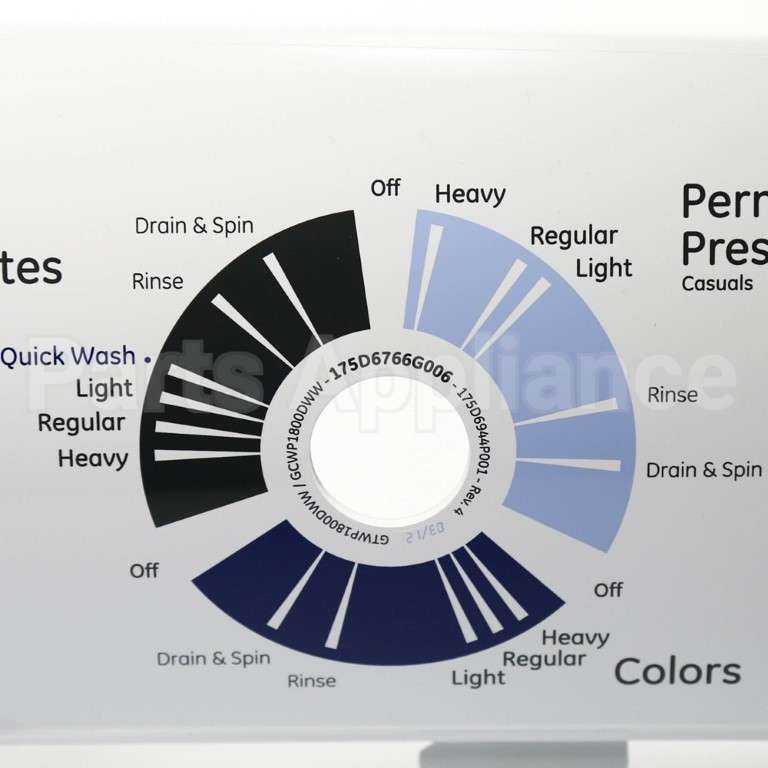 WH42X10901 GE Backsplash Asm