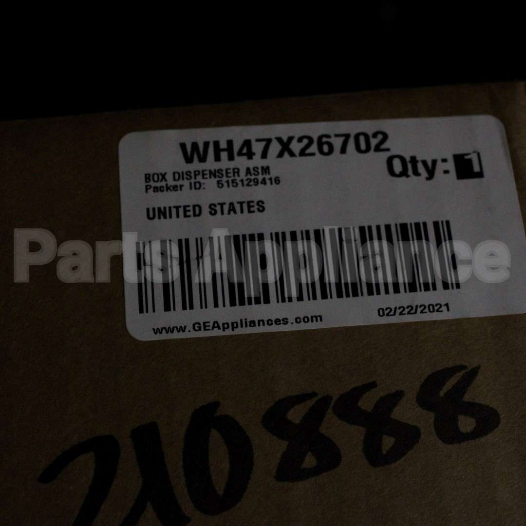 WH47X26702 GE Box Dispenser Asm