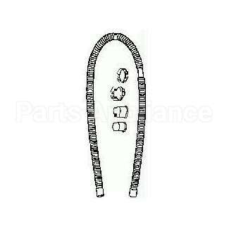 WH49X301 GE Dr Hose Ext