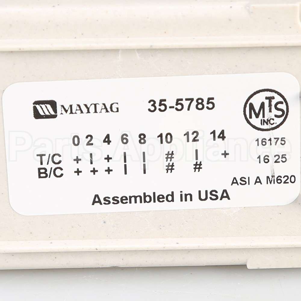 WP21001595 Whirlpool Timer