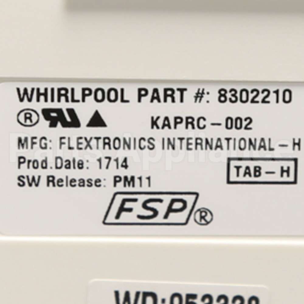 WP8302210 Whirlpool Cntrl-Elec