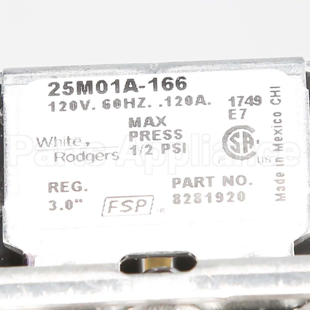 WP8318281 Whirlpool Valve-Gas