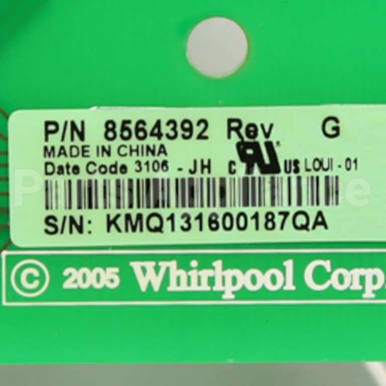 WP8564392 Whirlpool $35.00/Core