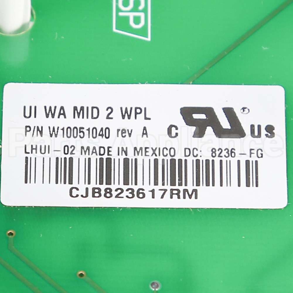 WP8571919 Whirlpool Cntrl-Elec