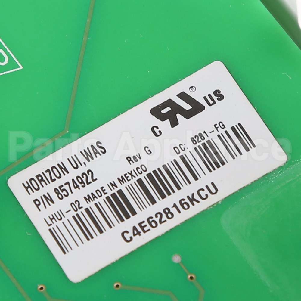WP8574920 Whirlpool Cntrl-Elec