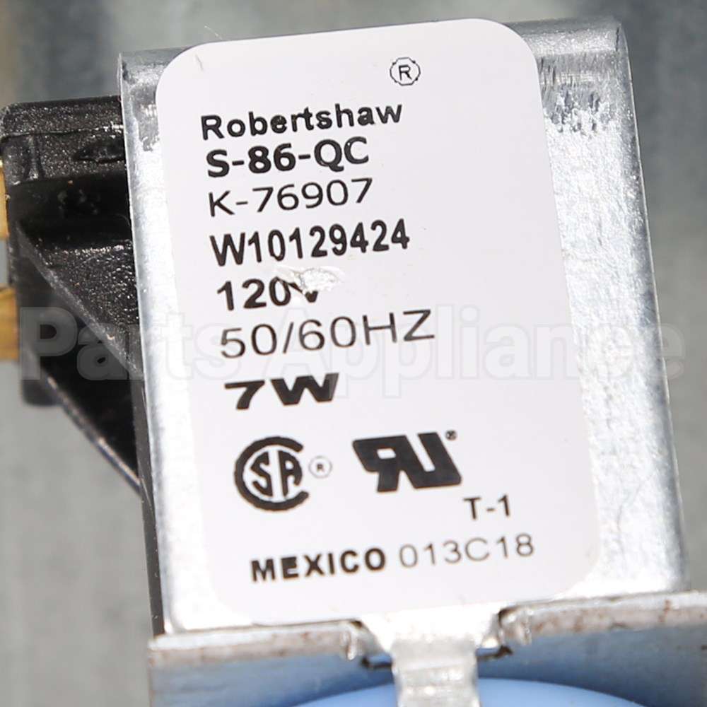 WPW10129424 Whirlpool Valve