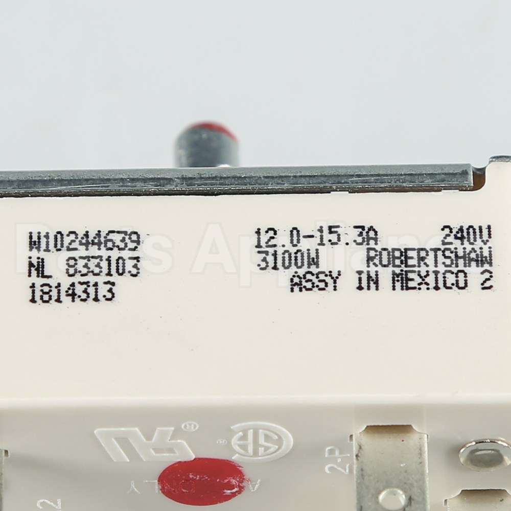 WPW10244639 Whirlpool Switch-Inf