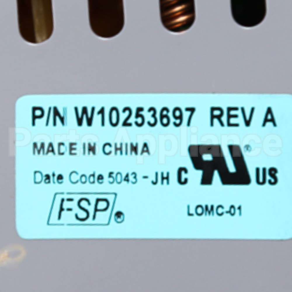WPW10253697 Whirlpool Cntrl-Elec