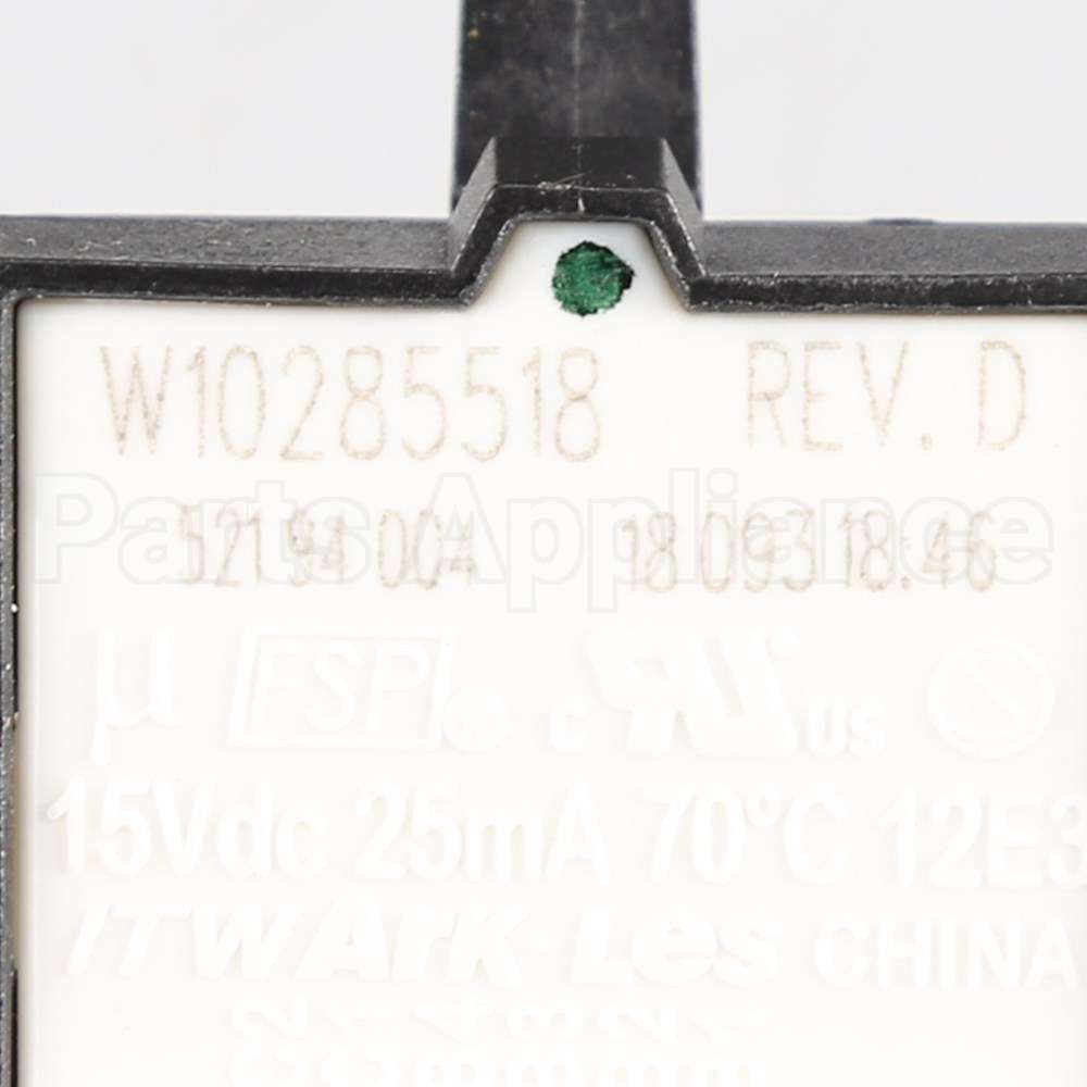 WPW10285518 Whirlpool Switch-Cyc
