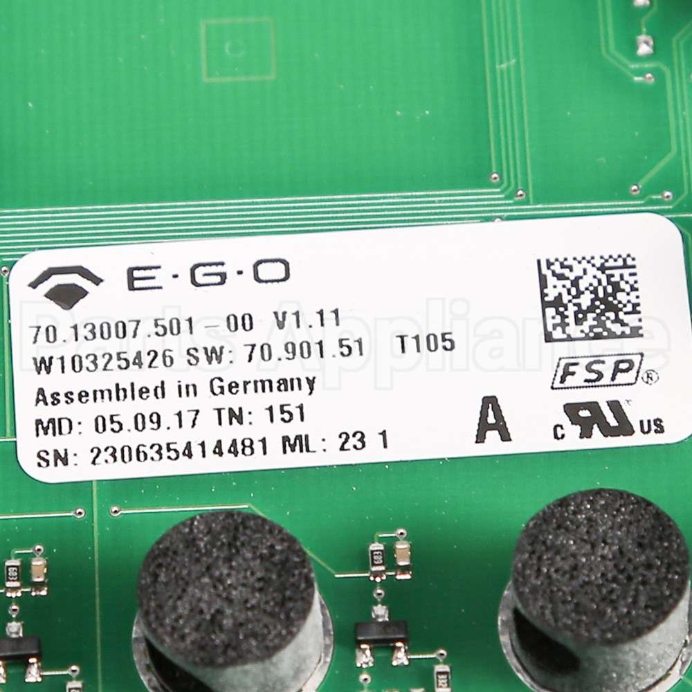 WPW10325426 Whirlpool Cntrl-Elec