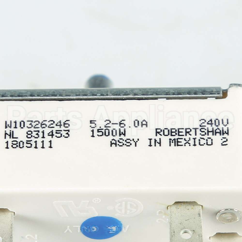 WPW10326246 Whirlpool Switch-Inf