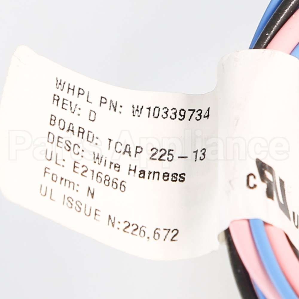 WPW10339734 Whirlpool Harns-Wire