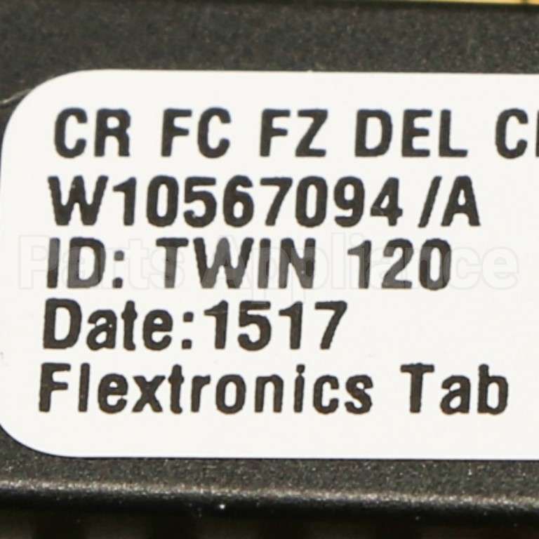 WPW10350763 Whirlpool Cntrl-Elec