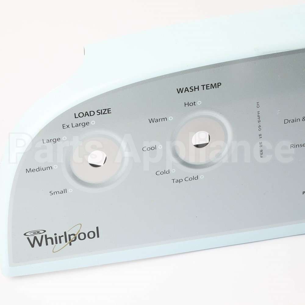 WPW10468410 Whirlpool Panel-Cntl