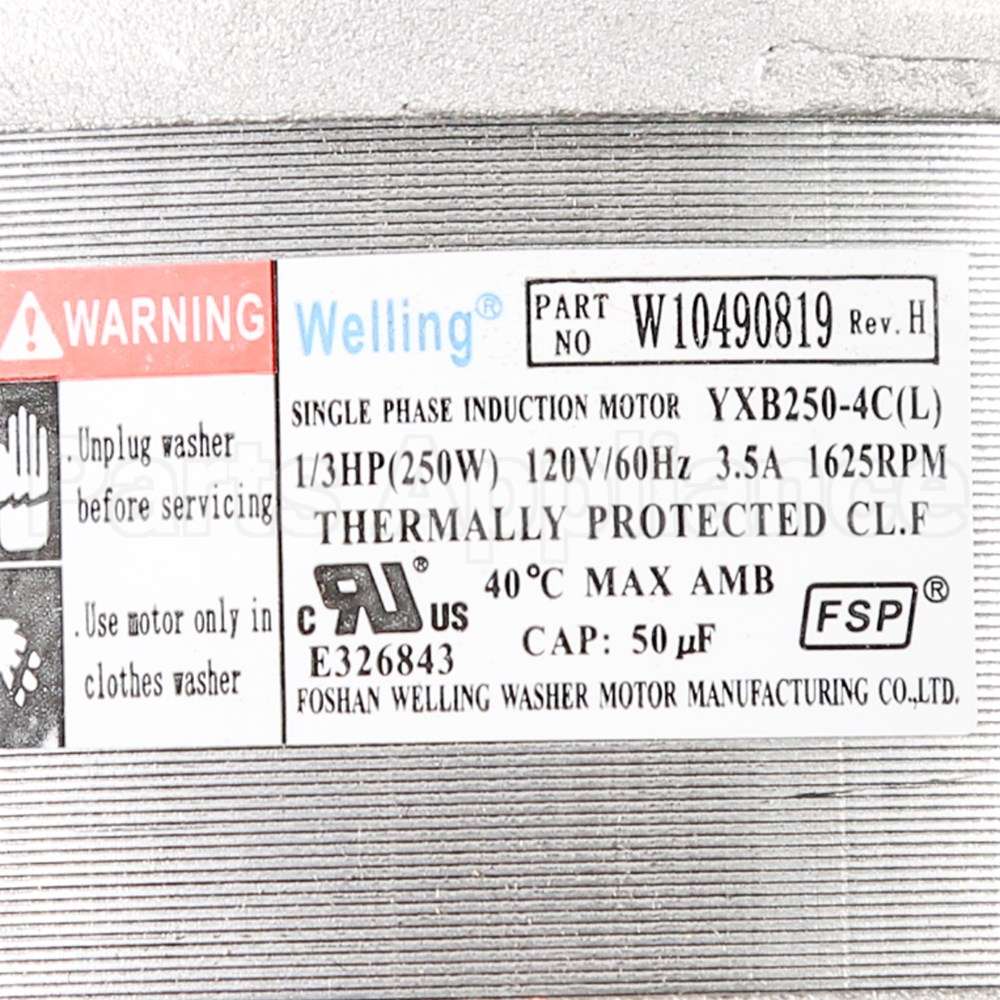 WPW10490819 Whirlpool Motor-Drve
