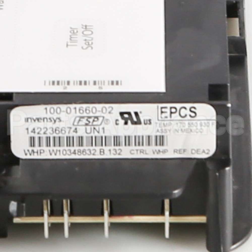 WPW10502614 Whirlpool Cntrl-Elec