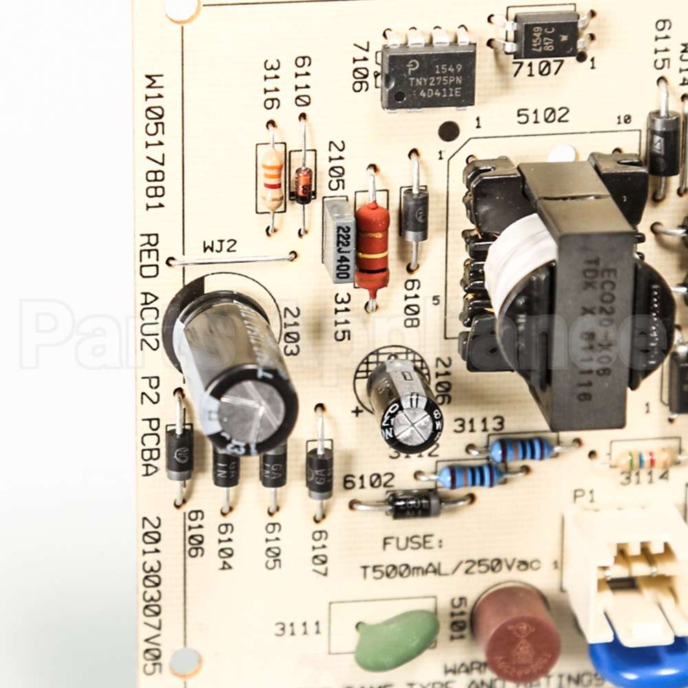 WPW10661208 Whirlpool Control Elec
