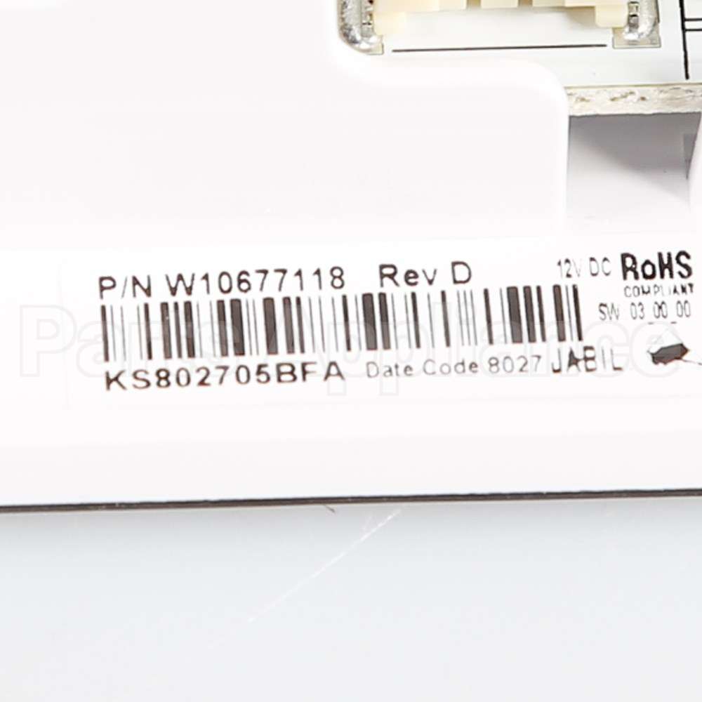 WPW10677118 Whirlpool Cntrl-Elec