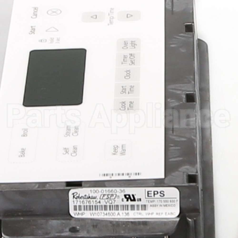 WPW10734600 Whirlpool Cntrl-Elec