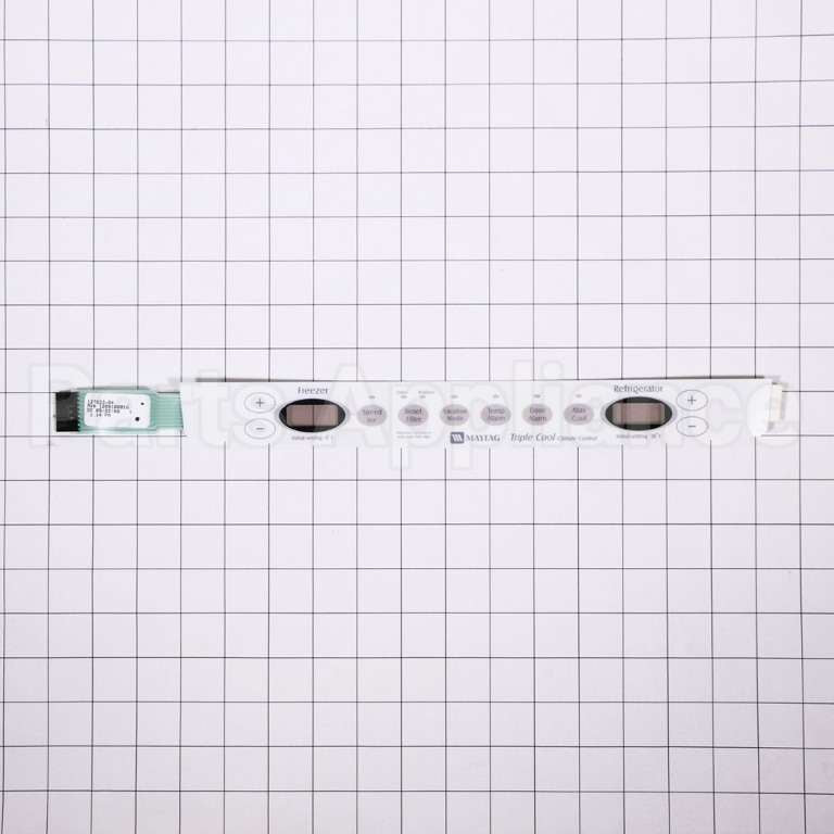 WPY67005640 Whirlpool Keyboard