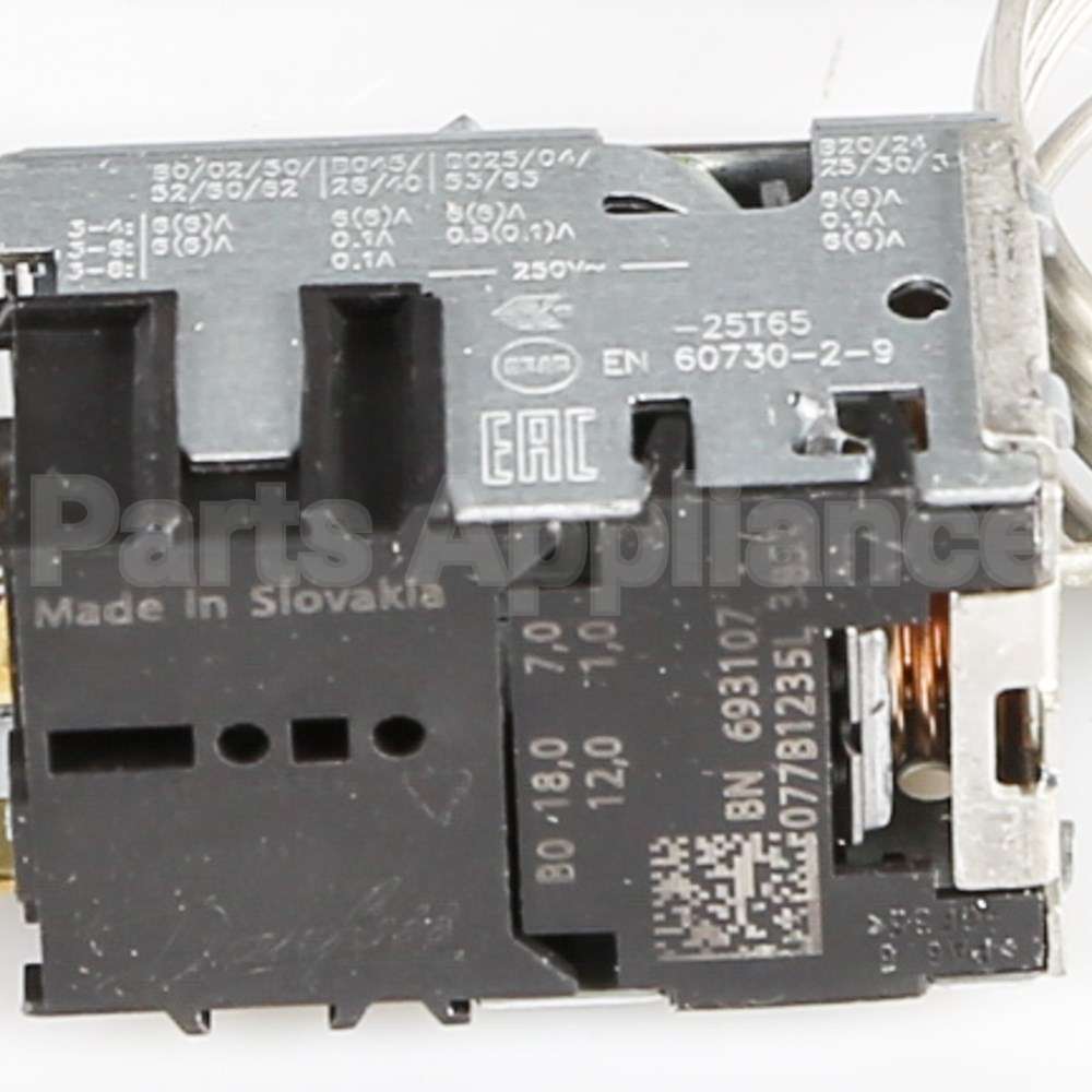 WR09X10093 GE Control Temperature