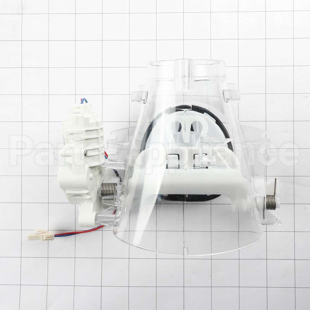 WR13X41131 GE Ice Funnel Duct Door And Motor Assembly