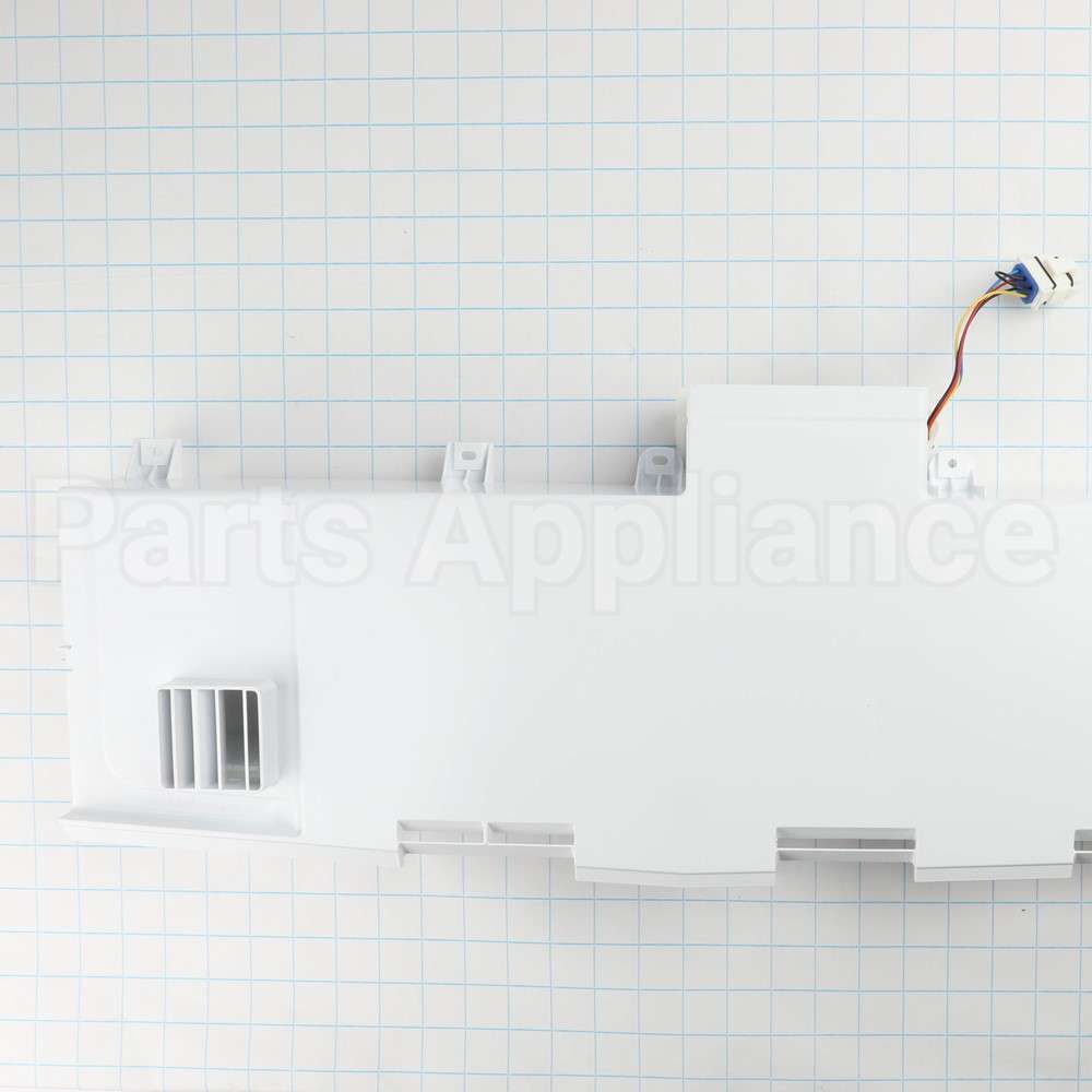 WR17X28923 GE Fresh Food Evaporator Cover W/ Deli Fan