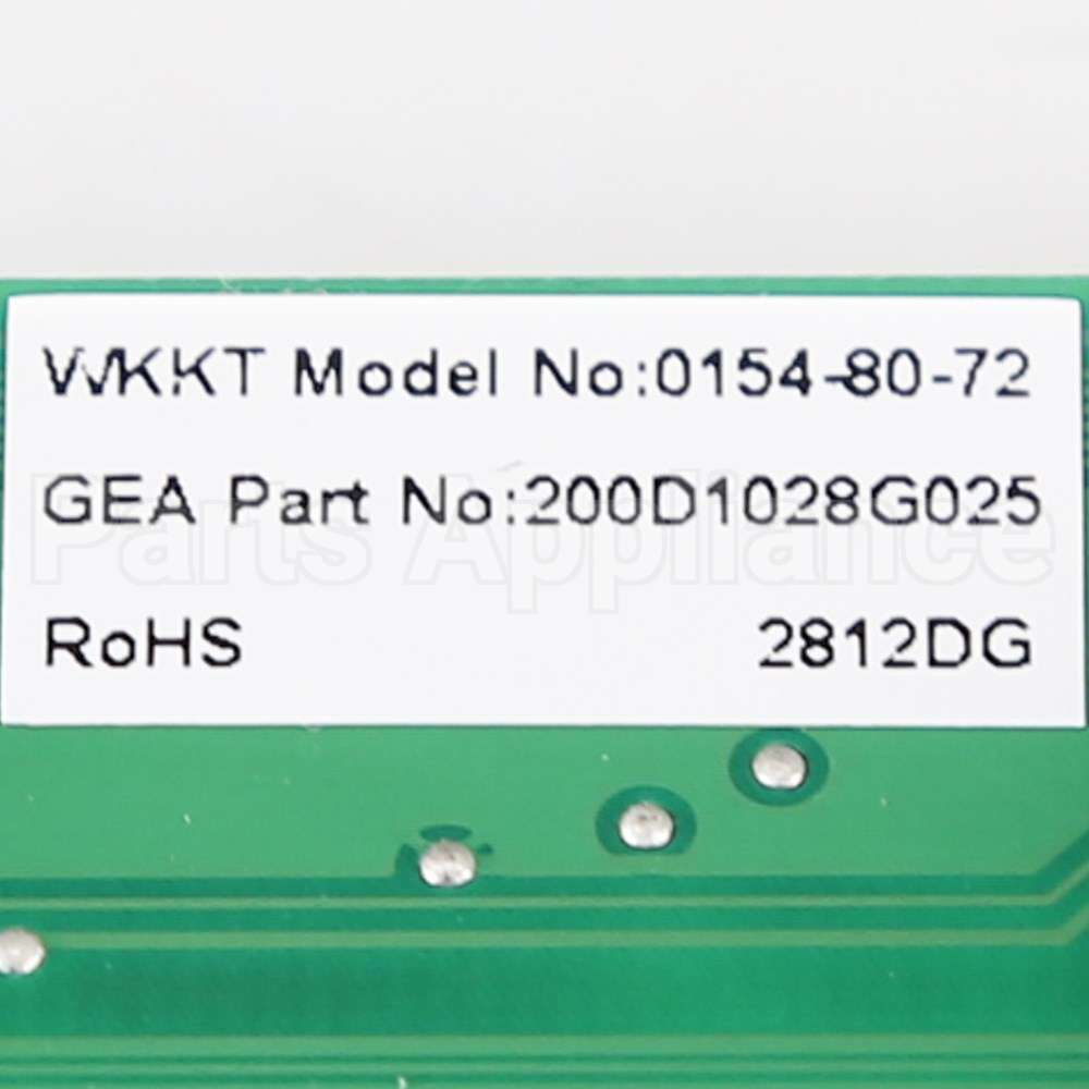 WR55X10982 GE Board Asm Temp Control