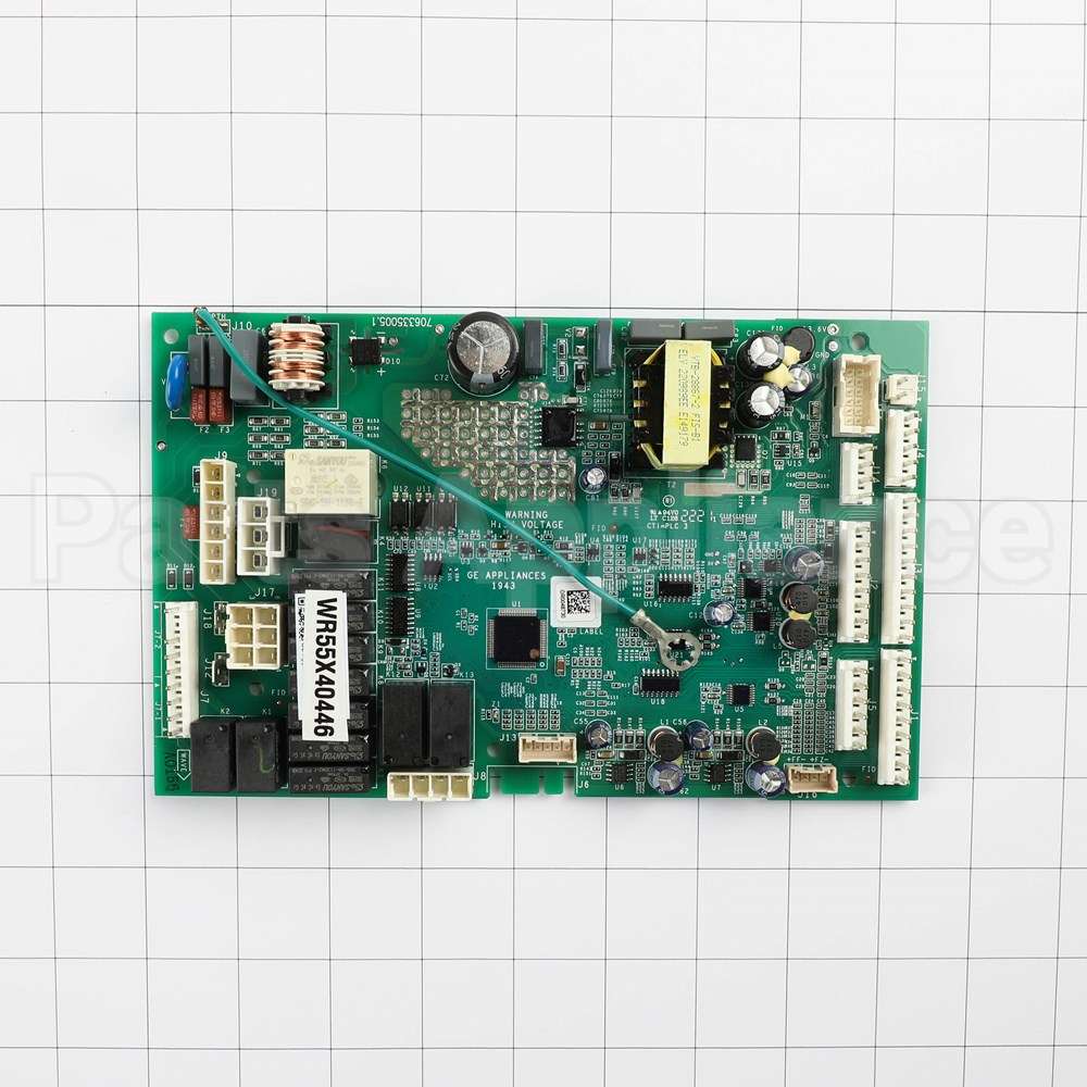 WR55X40446 GE Board T Main Sxs Vs