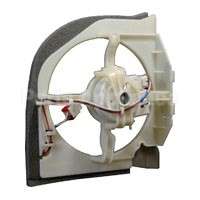 WR60X10256 GE Asm Condenser Fan